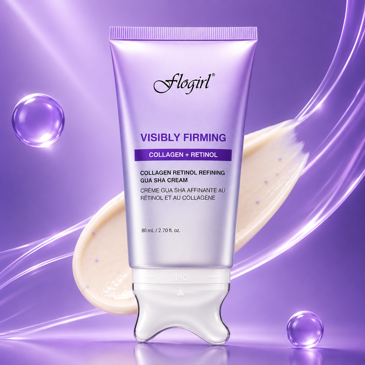 Cremă Gua Sha cu Colagen și Retinol pentru Fermitate