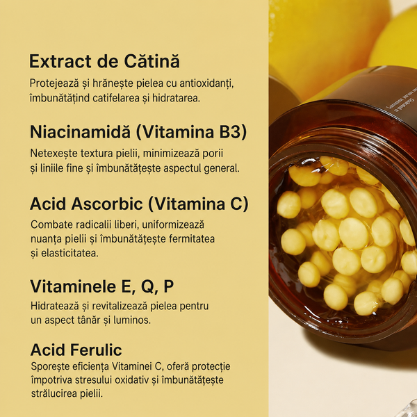 Cremă Capsule Strălucire Vitamina C